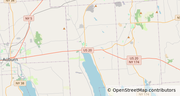 Map of Skaneateles, NY and the surrounding Onondaga County radon service area